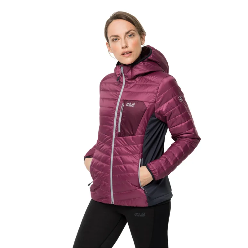 Jack Wolfskin Women's Routeburn Jacket - Violet Quartz-1